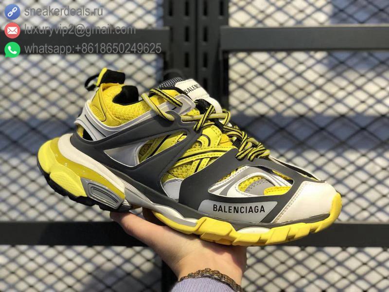 Balenciaga Track 3.0 Tess s.Gomma Res Unisex Sneakers Yellow Grey
